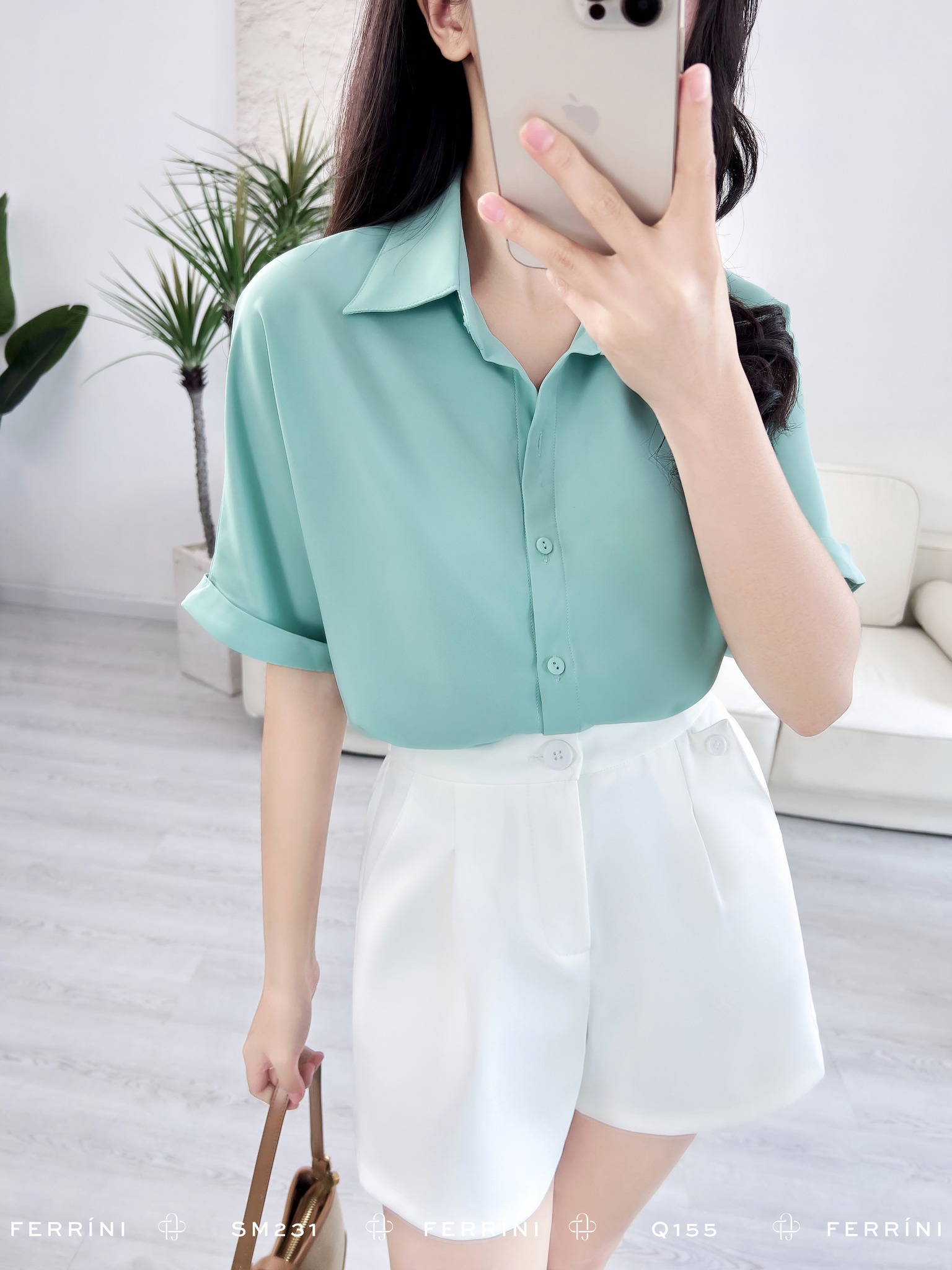 Sơ mi lụa SM231