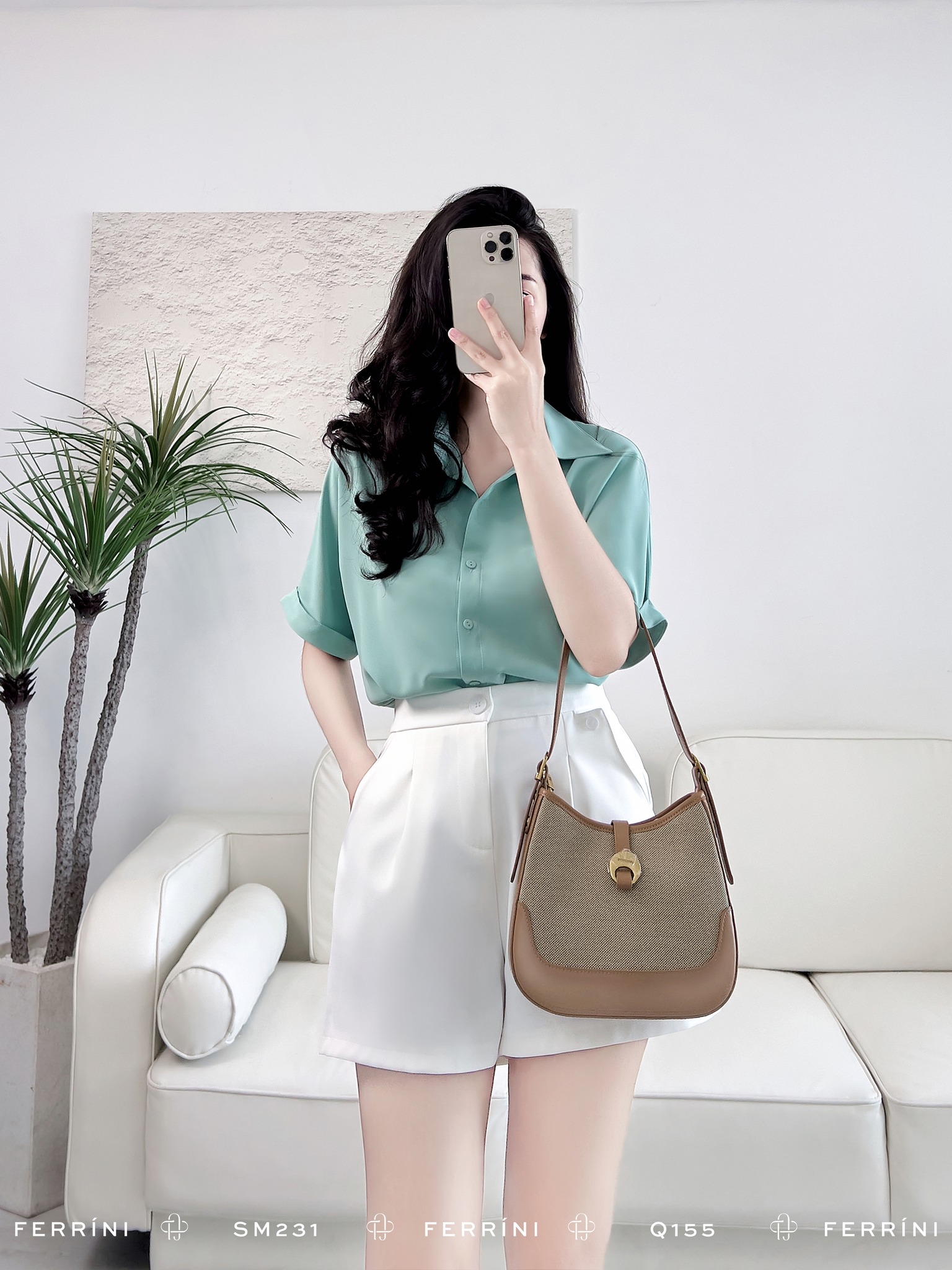 Sơ mi lụa SM231