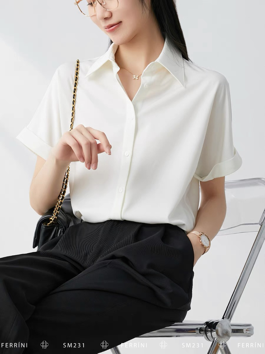 Sơ mi lụa SM231