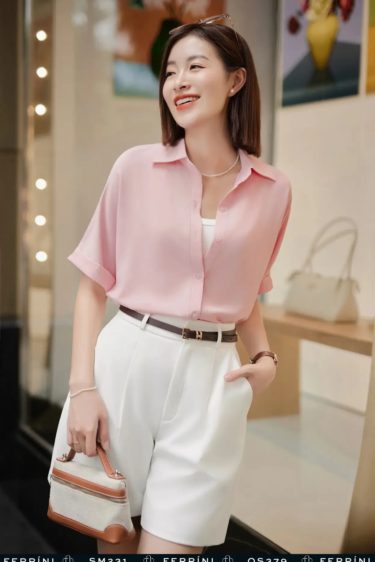 SƠ MI LỤA SM231