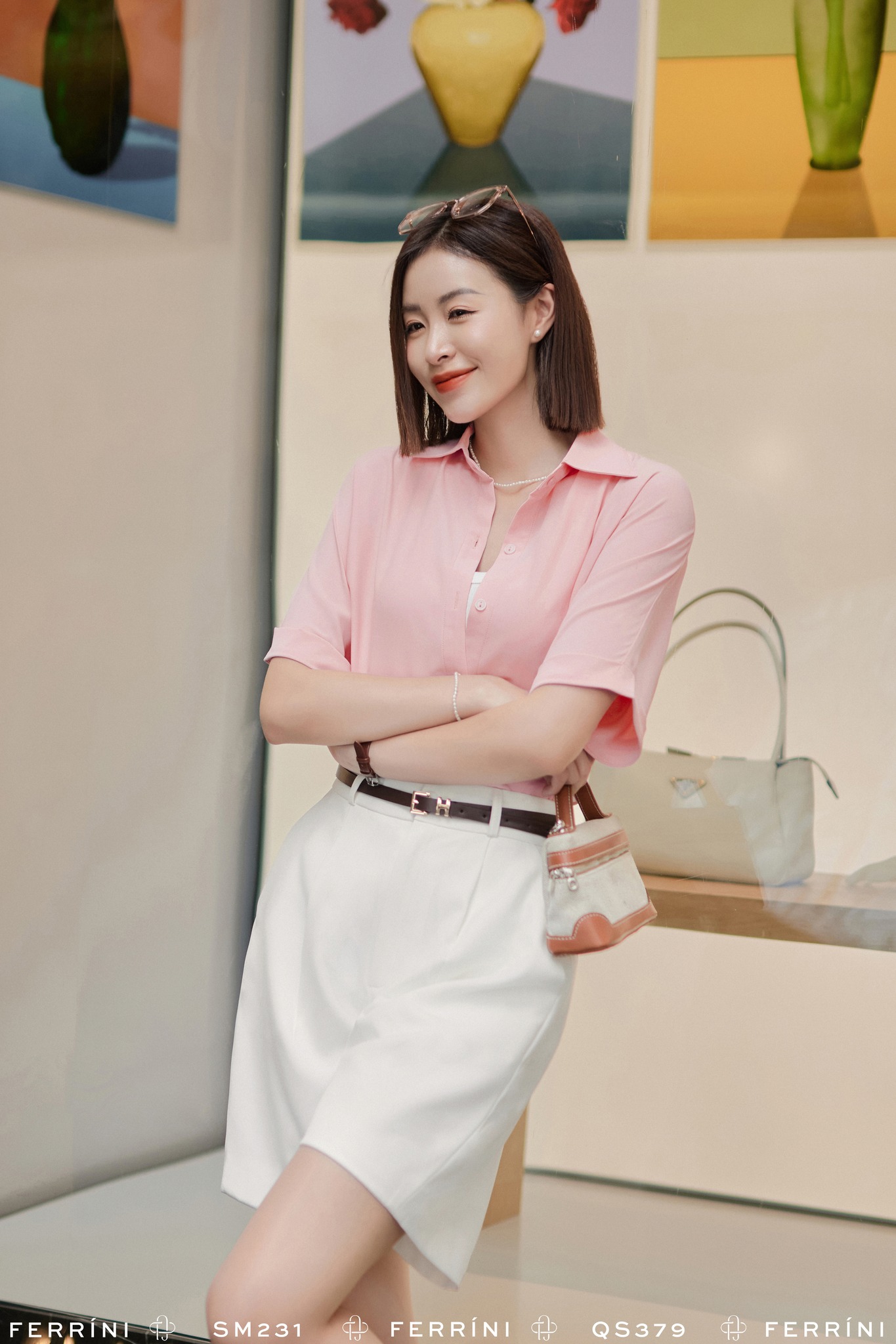 Sơ mi lụa SM231