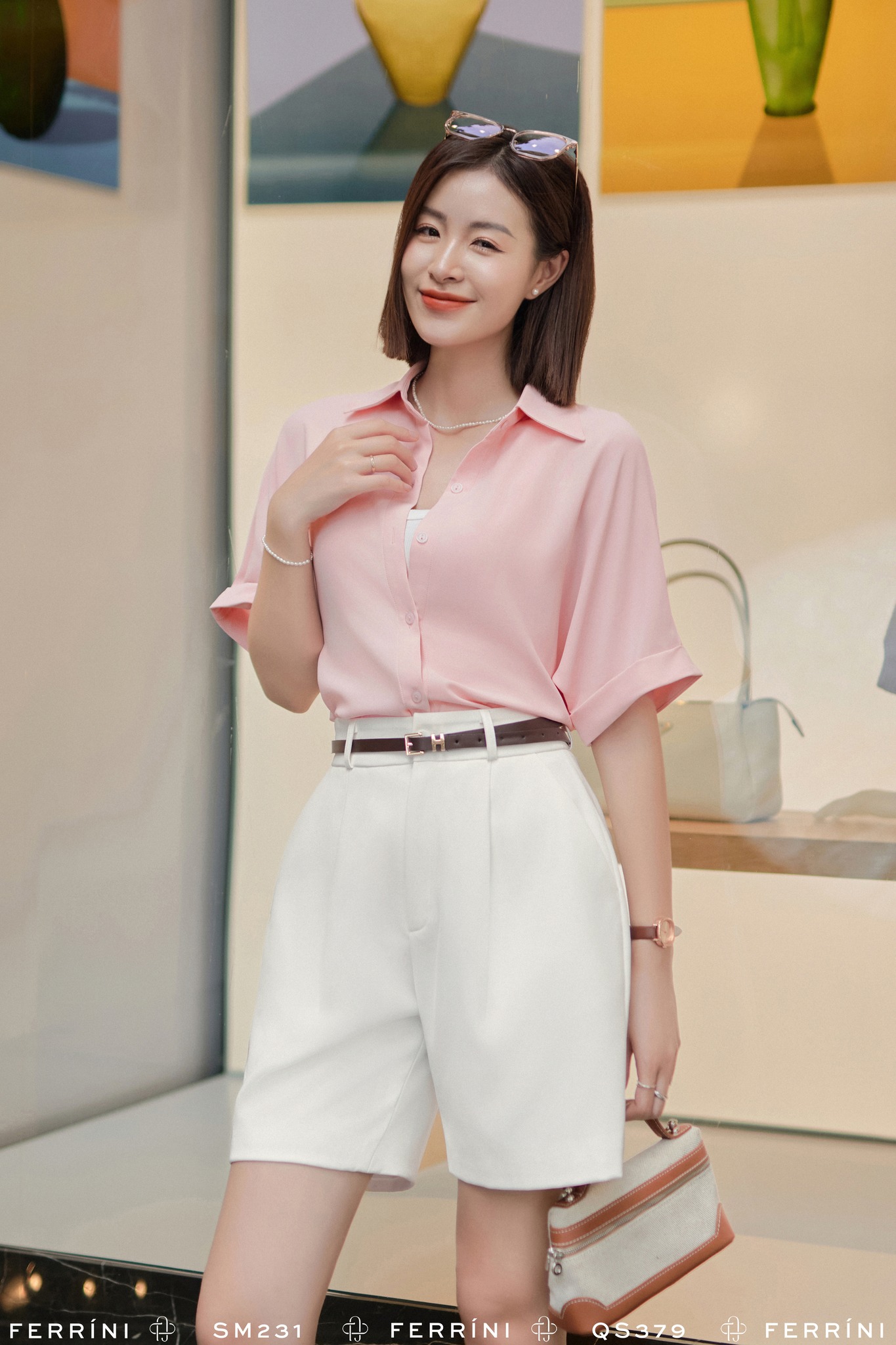 Sơ mi lụa SM231